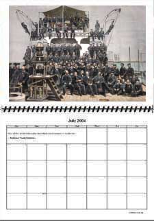 Click to download A4 x 2 size calendar.