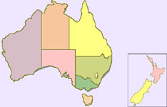 Australian & NZ GuestMap