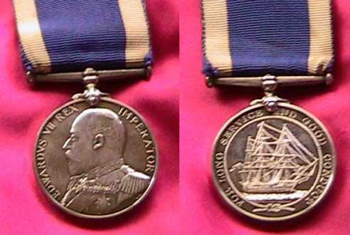 British Medal to Australian Navy.