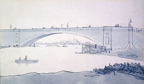 Princes Bridge 1854