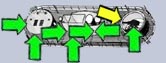 mouseover arrows